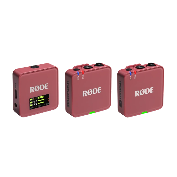 RODE WIRELESS GO III Rose - Bezprzewodowy system mikrofonowy