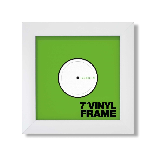 GLORIOUS Vinyl Frame Set 7" White
