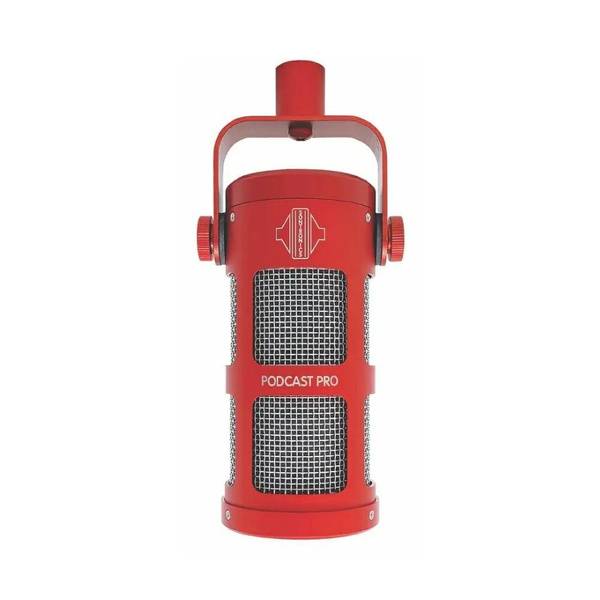 SONTRONICS Podcast Pro Red – mikrofon dynamiczny do podcastów