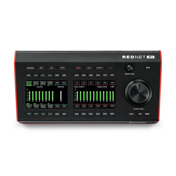 FOCUSRITE R1 – kontroler monitorów Dante