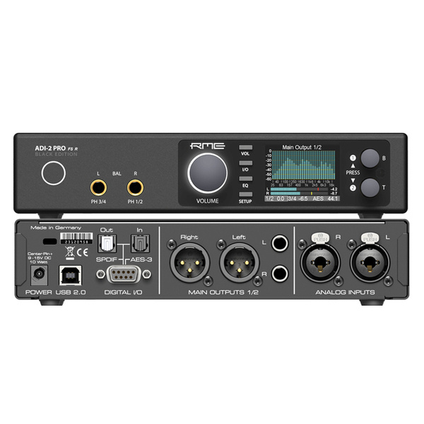 RME ADI-2 Pro FS R Black - Przetwornik AD/DA