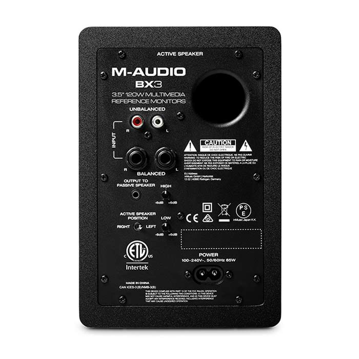 M-AUDIO BX3 Pair - Para Aktywnych Monitorów