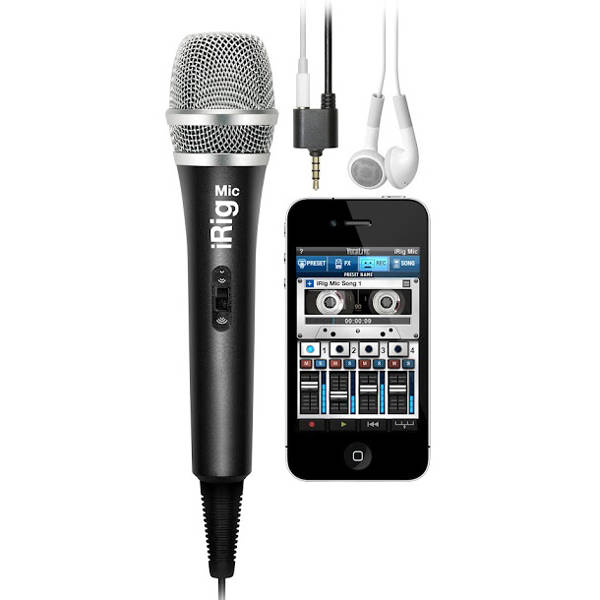 IK iRig Mic - Mikrofon pojemnościowy iOS/ Android